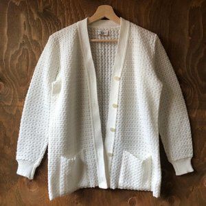 Vintage Waffle Cardigan